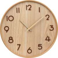 Wanduhr aus Holz