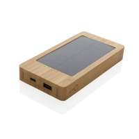 Sunwick 10.000mah Bambus Solar Powerbank