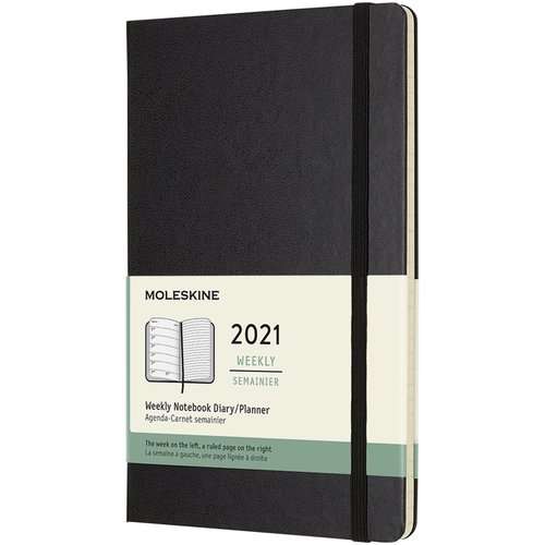 Moleskine Hardcover 12 Monate Wochenkalender L