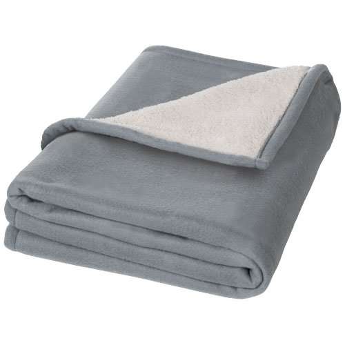 Springwood Decke aus weichem Fleece und Sherpa-Plaid