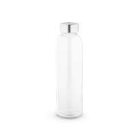 SOLER. Glasflasche sublimations und Edelstahlverschluss 500 ml