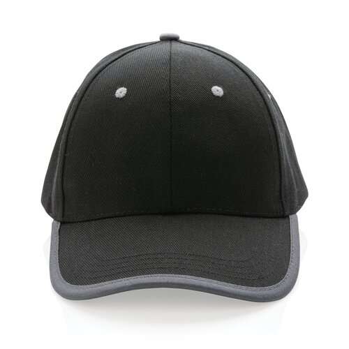 Impact AWARE™ 280gr Brushed rCotton 6 Panel Kontrast-Cap