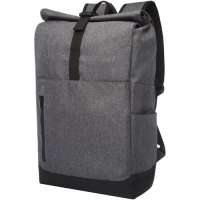 Hoss 15,6" GRS recycelter Rolltop Laptop-Rucksack 12L