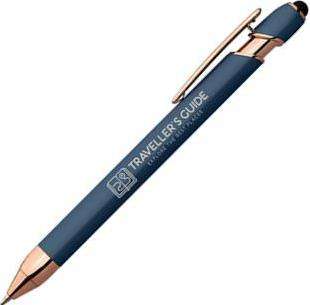 Prince Tri-Rose Gold Stylus Kugelschreiber - Gravur