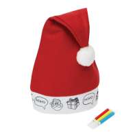 Filz-Weihnachtsmann-Mütze COLOURFUL HAT