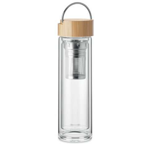 BATAMI Trinkflasche Glas 400ml