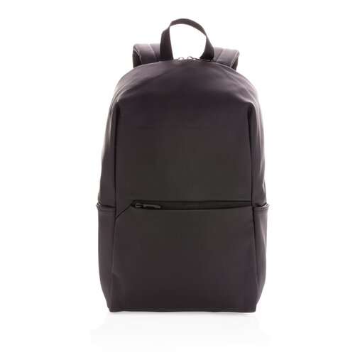 Schicker PU 15.6&quot; Laptop-Rucksack