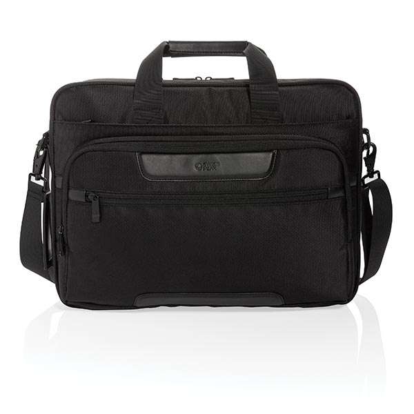 Swiss Peak RPET Voyager RFID 15.6&quot; Laptoptasche