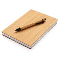 A5 Bambus Notizbuch & Stift