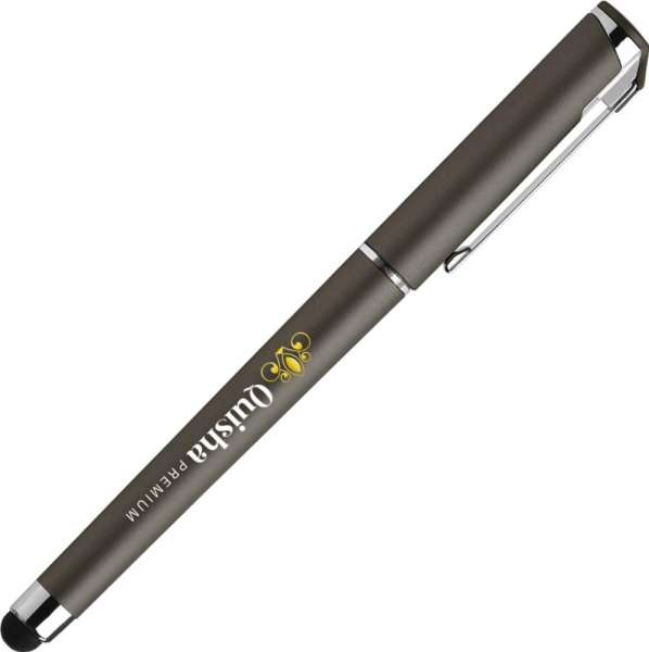 Islander Soft Touch Metallic Stylus Gelschreiber Kugelschreiber - Siebdruck