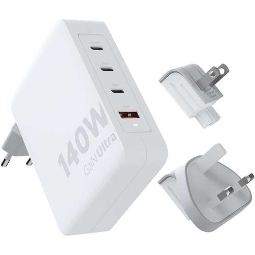 Xtorm XVC2140 GaN Ultra 140 W Reiseladegerät mit 240 W USB-C PD-Kabel