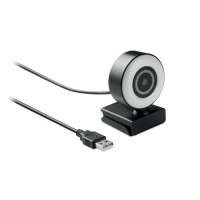 LAGANI 1080P HD-Webcam mit Ringlicht