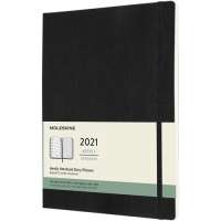 Moleskine Softcover 12 Monate Wochenkalender XL