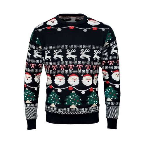 SHAMIS LARGE Weihnachts-LED-Pullover L/XL