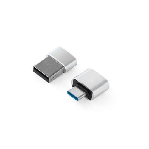 MINSKY. Set aus 2 Aluminium USB-A / USB-C Adaptern