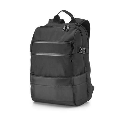 ZIPPERS BPACK. Laptop-Rucksack 15.6&#039;&#039; aus 840D und 300D-Jacquard