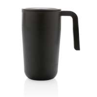 GRS recycelte PP und Stainless Steel Tasse mit Griff