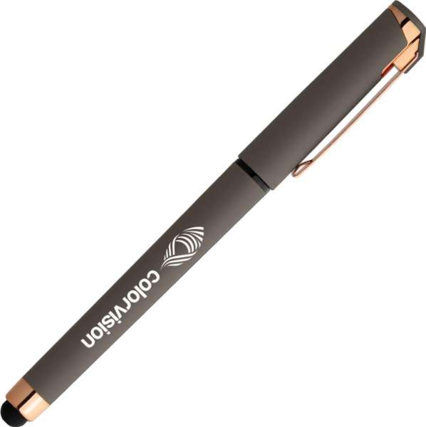 Islander Soft Touch Roségold Stylus Gelschreiber