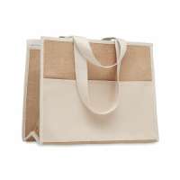 CAMPO DE GELI Jute-Canvas Shopping Tasche