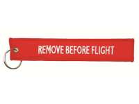 Hangtag "Remove before flight"