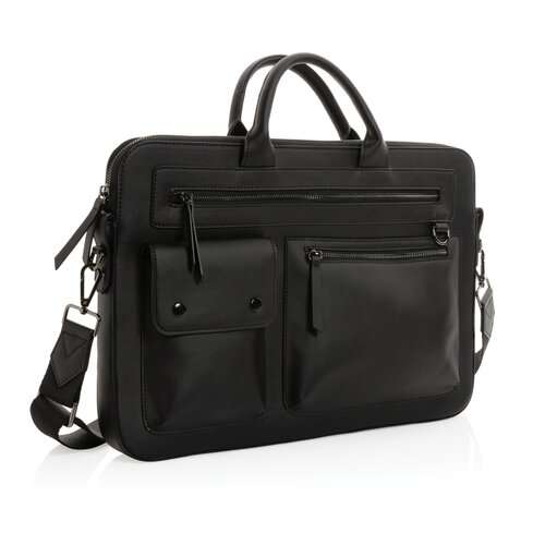 Swiss Peak 14&quot; Laptoptasche aus GRS recyceltem PU