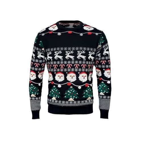 SHAMIS Weihnachts-LED-Pullover S/M