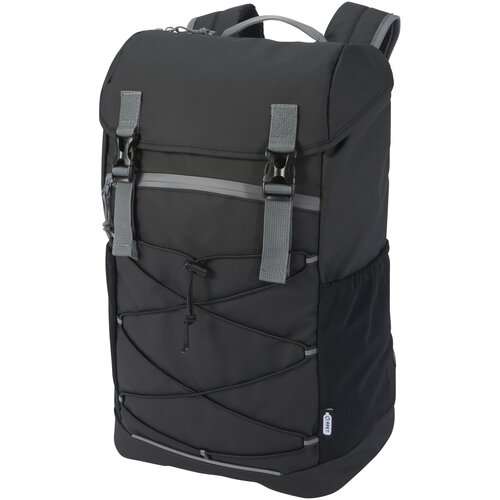 Aqua 15,6&quot; GRS recycelter wasserabweisender Laptop-Rucksack 23 L