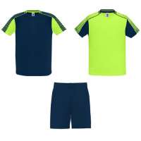 fluor green / navy blue