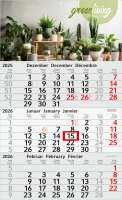 Wandkalender Budget 3 C Recycling