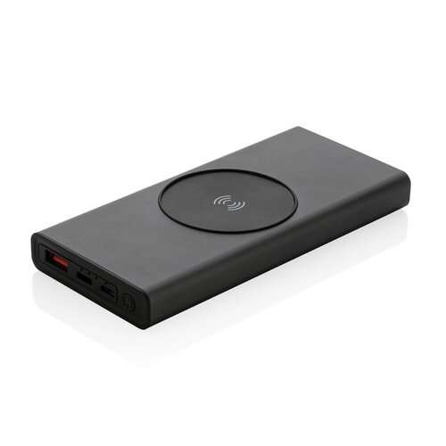 Terra 10.000mAh 18W Powerbank aus RCS Alu, 10W Wireless