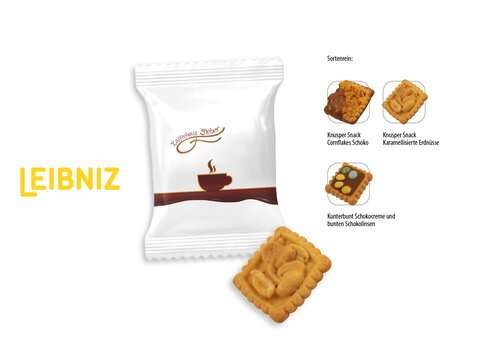 Leibniz Kekse Knusper Snack &amp; Kunterbunt Flowpack