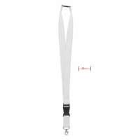 WIDE LANY Lanyard mit Metallkarabiner