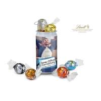 Geschenkartikel / Präsentartikel: Lindt-Geheimnis Home-Office Überraschung (6 Lindor Kugeln)