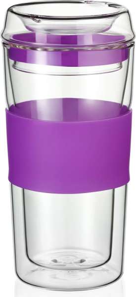 Coffee-to-Go Glas-Mehrwegbecher 36 cl